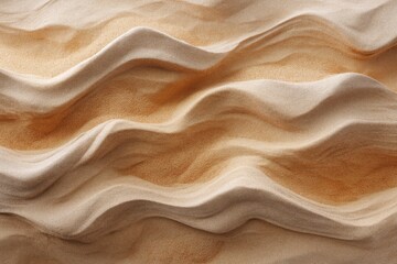 Wavy Sand Texture Background, Dune Pattern Surface