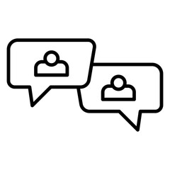 Communication line symbol