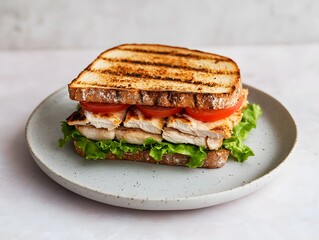  Western-Style Grilled Chicken Sandwich