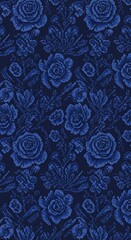 Midnight Bloom Embroidery