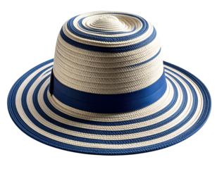 Women's Beach Hat, isolated on transparent background