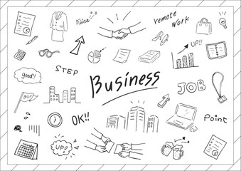 ビジネスシーンアナログ素材集