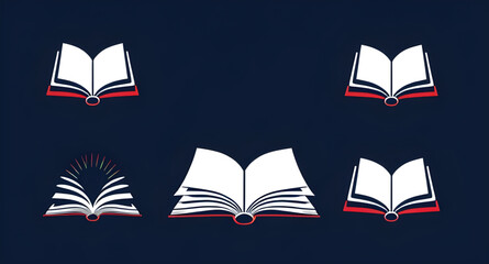 Open book icon, Book illustration, Open notebook, Book pages, Reading icon, Study icon, Book vector, Book clipart, Education icon, Open textbook, Book cover open, School icon, Knowledge symbol, Litera