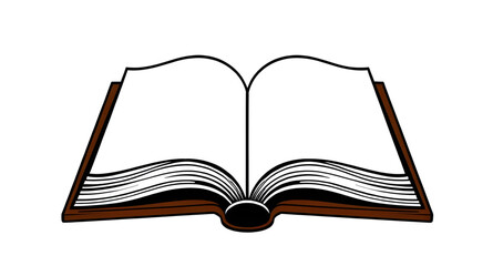 Open book icon, Book illustration, Open notebook, Book pages, Reading icon, Study icon, Book vector, Book clipart, Education icon, Open textbook, Book cover open, School icon, Knowledge symbol, Litera