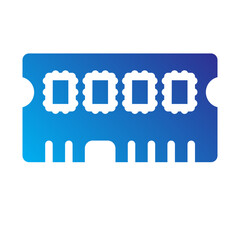 RAM chip icon representing computer memory