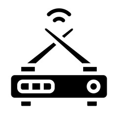 Router with wireless signal and interference block