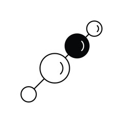 Anal Beads Vector icon