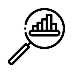analysis line icon