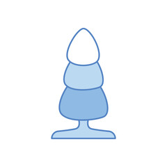 Kegel Balls Vector icon