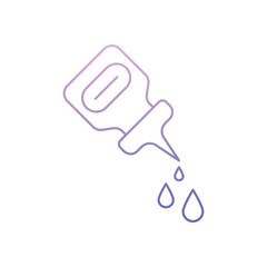 Lubricant Vector icon