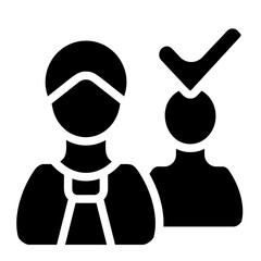 Follow Up Solid Icon