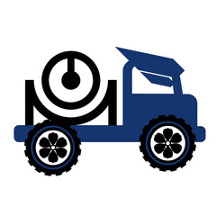 illustration of a cartoon car