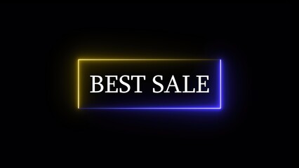 A striking neon sign boldly displays the phrase 