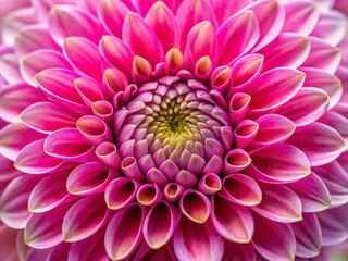 Fototapeta premium Macro Photography: Vibrant Pink Flower Blossom, Detailed Petals, Nature Close-up