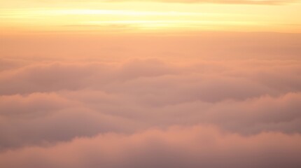 Obraz premium The beautiful sky a colorful sunset with orange light and clouds.