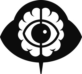 vector illustration of an eye