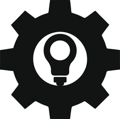 gear icon vector illustration