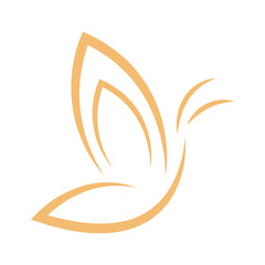 Butterfly logo icon design