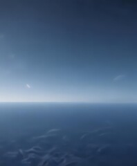 Fototapeta premium Serene navy to sky blue gradient, smooth texture, subtle, texture