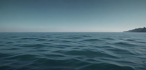 Obraz premium Subtle light blue to deep teal gradient, evokes tranquil ocean depths , peaceful, marine, serenity