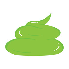 wasabi digital illustration