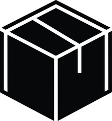 Box Icon Outline Vector Illustration