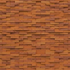 Fototapeta premium Brick Wave Mosaic
