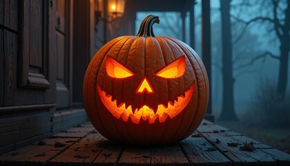 Obraz premium Haunted Halloween Night