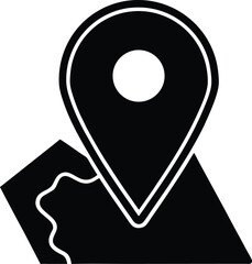 Map Icon Outline Vector Illustration