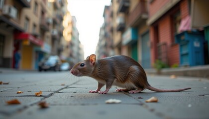 Rat Urban Setting Carrying Pathogens