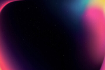 Obraz premium Holographic Plasma Dusted Overlays with Futuristic Light Effects, Glowing Neon Colors, and Abstract Textured Patterns – Cyberpunk Design, Shiny Surfaces, Dreamlike Atmosphere for Creative Projects