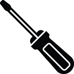 Screwdriver Icon Outline Vector illustration