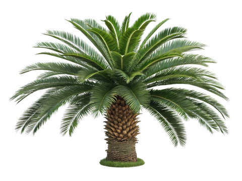 Stunning cycas revoluta houseplant showcases lush green fronds that bring tropical feel to any indoor space