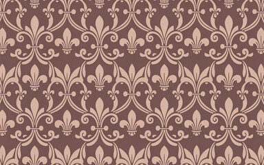 seamless damask pattern