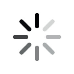 mouse cursor arrow icon. cricle loading icon