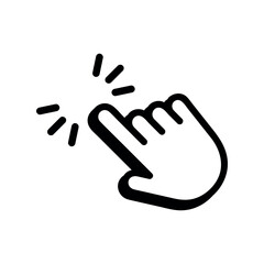 hand cursor icon
