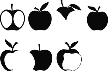  clean food vector, apple 