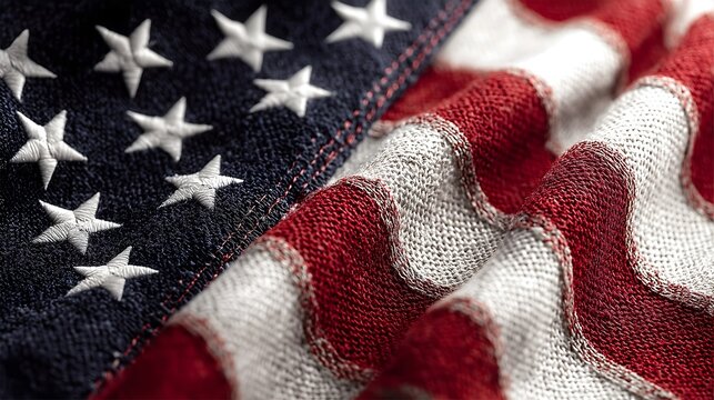 Celebrate Flag Day and Independence Day with a vibrant display of the American flag, perfect for patriotic gatherings or invitations