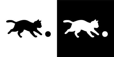 Cat in Playful Jump Variation  © iChan Design