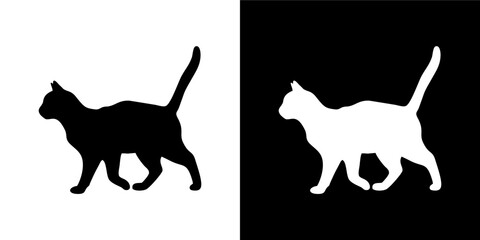 Curious Cat Facing Forward Variation  © iChan Design