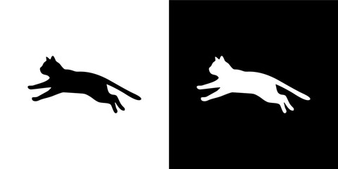 Sleeping Cat Outline Variation 