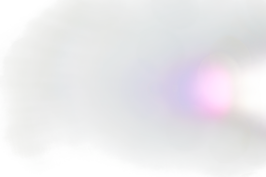 abstract colorful sun burst lens flare reflection overlay isolated on white or transparent png