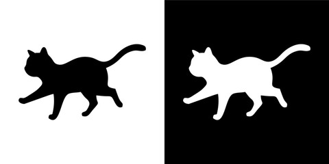 Cat in Playful Jump Variation  © iChan Design