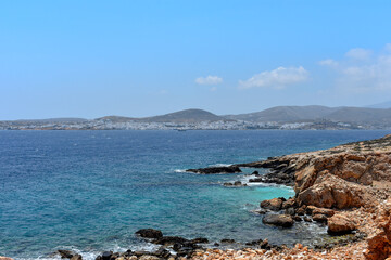 View of the sea, Paros Island, Greece