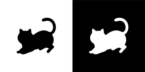 Standing Cat with Ears Up Variation  © iChan Design