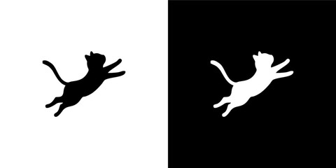 Relaxed Cat in Profile Variation  © iChan Design