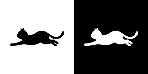 Curious Cat Facing Forward Variation  © iChan Design