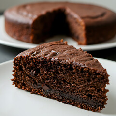 Chocolate Cake Slice