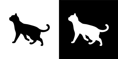 Sleeping Cat Outline Variation  © iChan Design