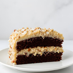 Decadent Chocolate Cake Slice